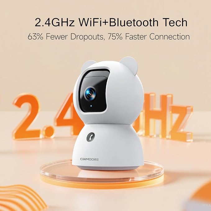 2.5K Pet/Dog Camera with Speaker/Phone App, No-Monthly-Fee AI Person/Pet/Cry - Image 7