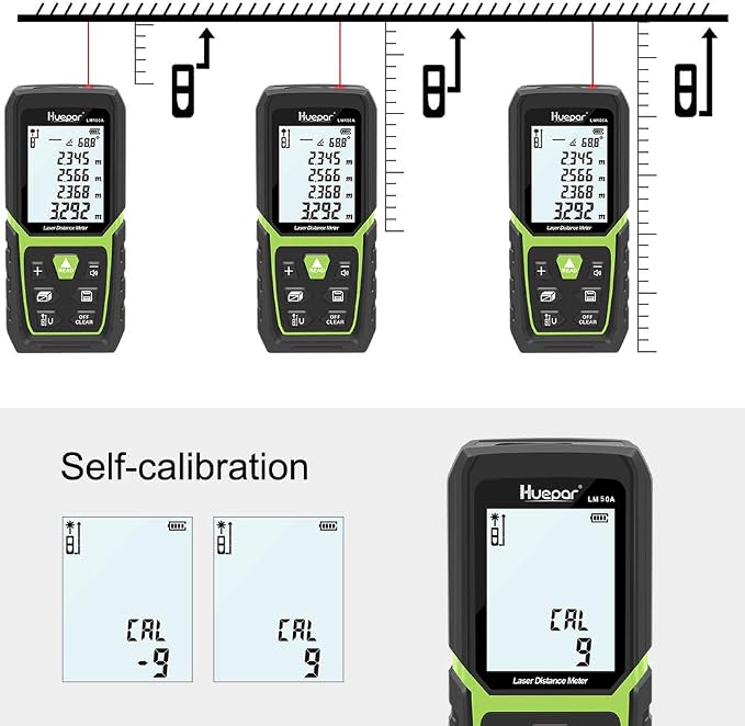 Huepar Laser Distance Measure 165Ft - Image 5