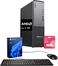 Lenovo ThinkCentre Neo 55s Business SFF Desktop, AMD Ryzen 5 220 (up to 4.9 GHz), 16GB DDR5, 1TB SSD, Support 2-Monitor 4K, HDMI, DP, Wired KB & Mouse, Wi-Fi, Win 11 Pro, 2026 Small PC, w/Bundle by LENOVO