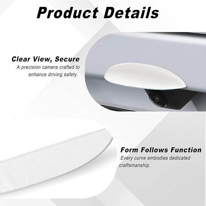 Car Rear View Camera Cover, Anti-Rain Backup Camera Rain Shield, Silicone - Image 5
