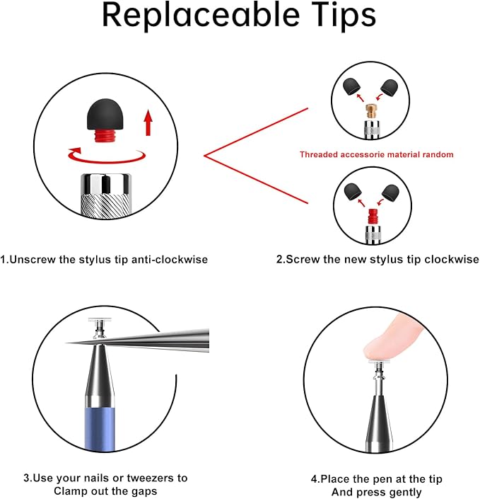 Bopomofo Stylus, 2-in-1 Stylus Pen - Image 5