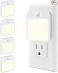 Plug-in Night Light with Motion Sensor, Dusk-to-Dawn Light Sensor, Stepless by Unknown