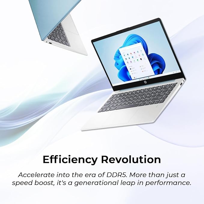 HP Everyday Laptop with Copilot AI • 2026 Edition • 128GB SSD + 1TB OneDrive • AMD High Processor • Microsoft 365 • Thin & Portable • Long Battery Life • Windows 11 - Image 7
