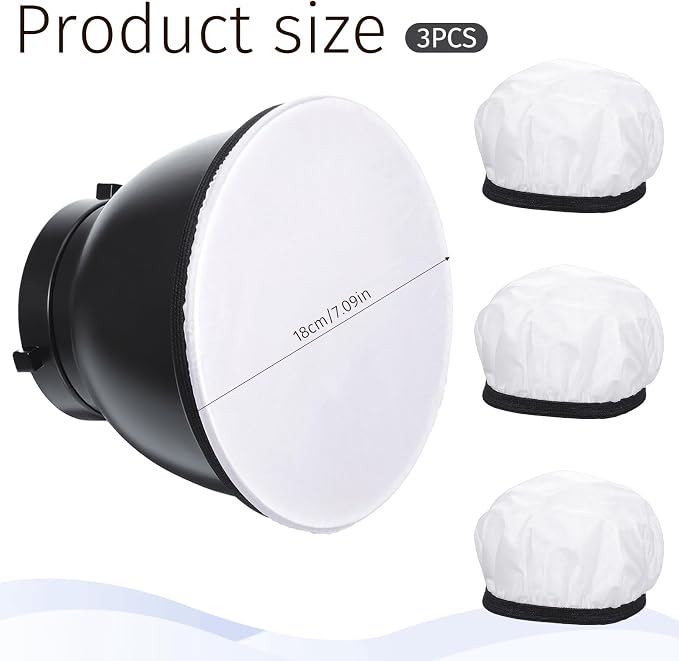3 Pcs Light Diffuser, Standard Cloth Diffusers Lights Sock - Image 2