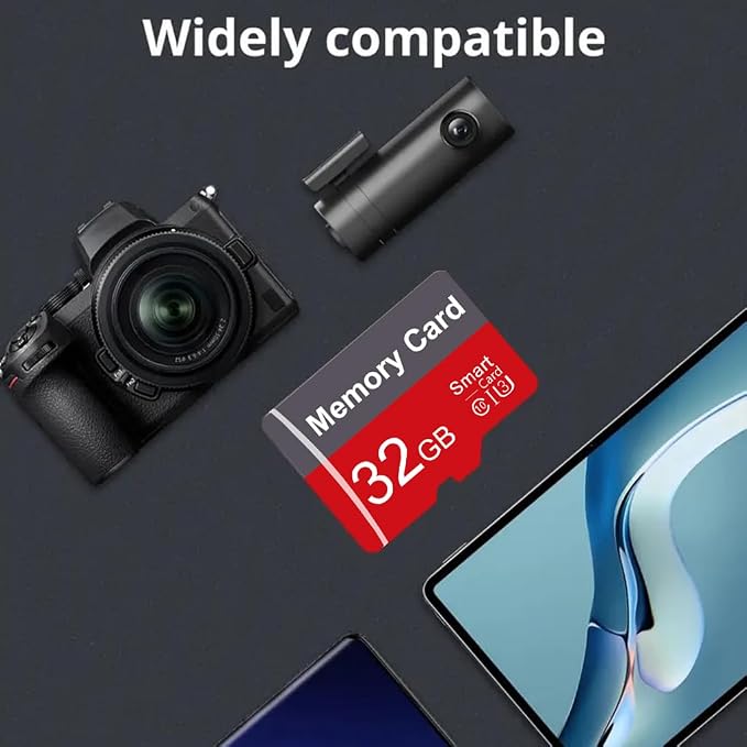 2 Pack Memory Card 32GB with Adapter, High Speed TF Card, UHS-I C10 A1 Memory - Image 5
