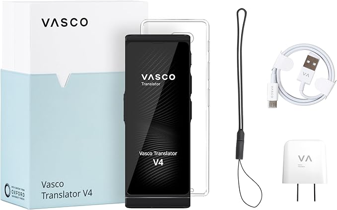Vasco V4 Language Translator Device | 112 Languages | Free Lifetime Internet in - Image 2