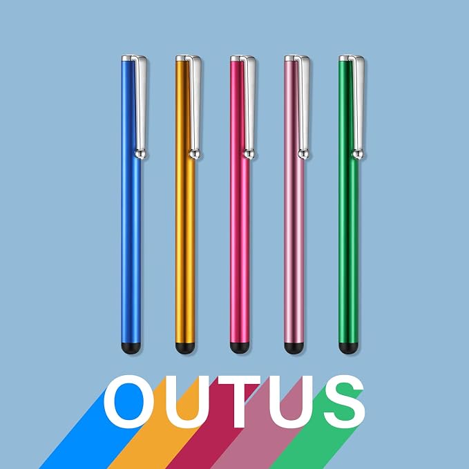 Outus 130 Pcs Stylus Pens Bulk for Touchscreens, Universal Capacitive Stylus - Image 4