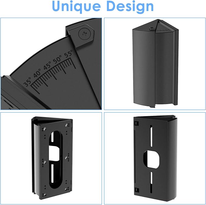 RIOVO Adjustable 30 to 55 Degree Doorbell Angle Mount Compatible - Image 3