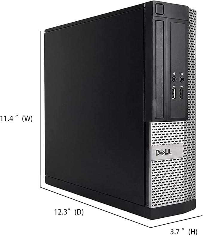 Dell OptiPlex Computer Desktop PC, Intel Core i5 3rd Gen 3.2 GHz, 16GB RAM, 2TB HDD, New 22 Inch LED Monitor, RGB Keyboard and Mouse, WiFi, Windows 11 Pro (Renewed) | Desktop Computer PC, i5 up to 3.6GHz, WiFi, HDMI, ARGB, Windows 11 Pro, Home or Offic... - Image 6