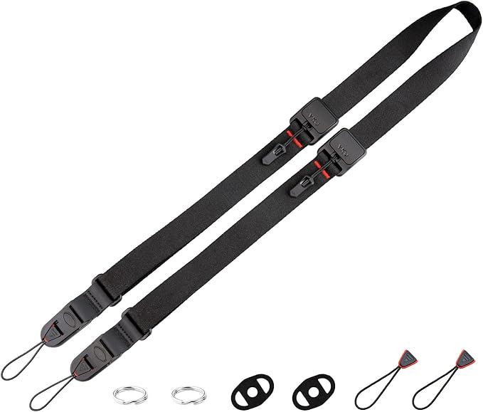 VKO Camera Strap, Quick Release Crossbody Adjust Neck Shoulder Strap by VKO