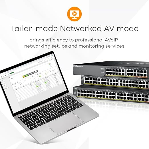 Zyxel 24-Port PoE Gigabit Switch | Nebula Cloud Managed/L3 Access | 16x PoE+ & - Image 9
