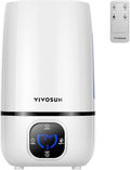 VIVOSUN 4L Cool Mist Humidifier with Remote Control for Bedroom, Plants, Baby, Dry Skin by VIVOSUN