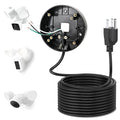 Power Cable and Plug-in Mount for Floodlight Cams Compatible by CaGuan
