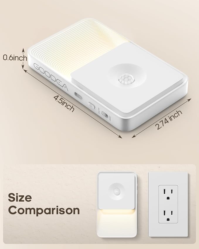 GOODEA Rechargeable Motion Sensor Night Lights - Image 7