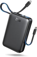 Portable Charger 50000mAh Power Bank,Portable Phone Charger with 2 Built in Cables,22.5W Fast Charging Travel Essentials Battery Pack for iPhone/iPad/MacBook/Android/Samsung by Unknown