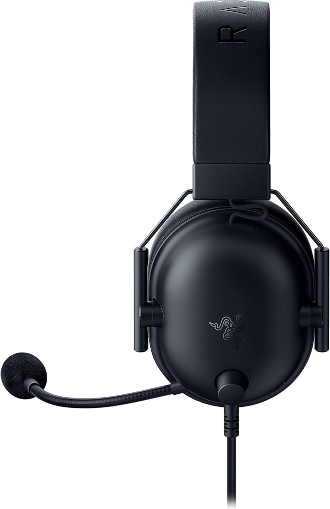 Razer BlackShark V2 X Wired PlayStation Gaming Headset, Black | 50mm Drivers, Cardioid Mic, Lightweight, Comfortable Noise Isolating Earcups, For PS5, Xbox Series X, PC, Switch, 3.5 mm Jack - Image 9