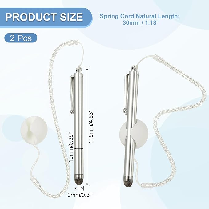 PATIKIL 2 Pcs Screen Capacitive Pen - Image 2