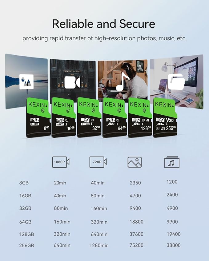 KEXIN 16GB Micro SD Card 2 Pack - Image 3