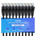 Cat6 Ethernet Cable 2 Feet 10 Pack Network RJ45 Cat6 Internet Patch Cable by XANHAM
