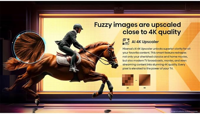 Hisense 65QD65QF 65 inch Class QD6 Series 4K QLED Smart Fire TV - Image 3