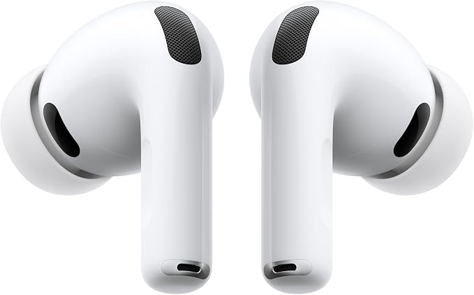 Apple AirPods Pro 3 Wireless Earbuds, Active Noise Cancellation, Live Translation, Heart Rate Sensing, Hearing Aid Feature, Bluetooth Headphones, Spatial Audio, High-Fidelity Sound, USB-C Charging by Apple