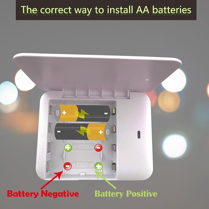 Battery Operated Phone Charger Emergency|USB Battery Powered Power Bank Portable 4 AA Batteries Powered Outlet (White) - Image 6