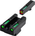 Truglo TFX PRO Handgun Sight, Glowing Shock Proof Tritium and Fiber Optic Night by TruGloInc-Sports
