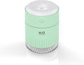 Small Humidifiers for Bedroom 350ml Mini Portable Humidifier for Travel Plants Humidifier, Humidificador for Bedroom Plants Travel Office Desk Car Light Green by 1