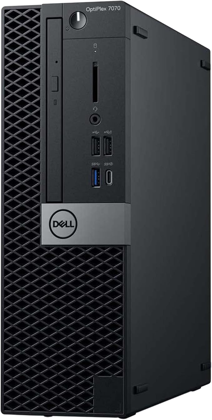 Dell Optiplex 7070 Desktop Computer | Quad Core Intel i7 (3.4) | 32GB DDR4 RAM | 500GB SSD Solid State | Windows 11 Professional | Home or Office PC (Renewed), Black - Image 3