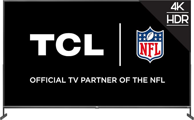 TCL 85-inch Class 4-Series 4K UHD HDR Smart Roku TV - 85S435, 2021 Model , Black by TCL