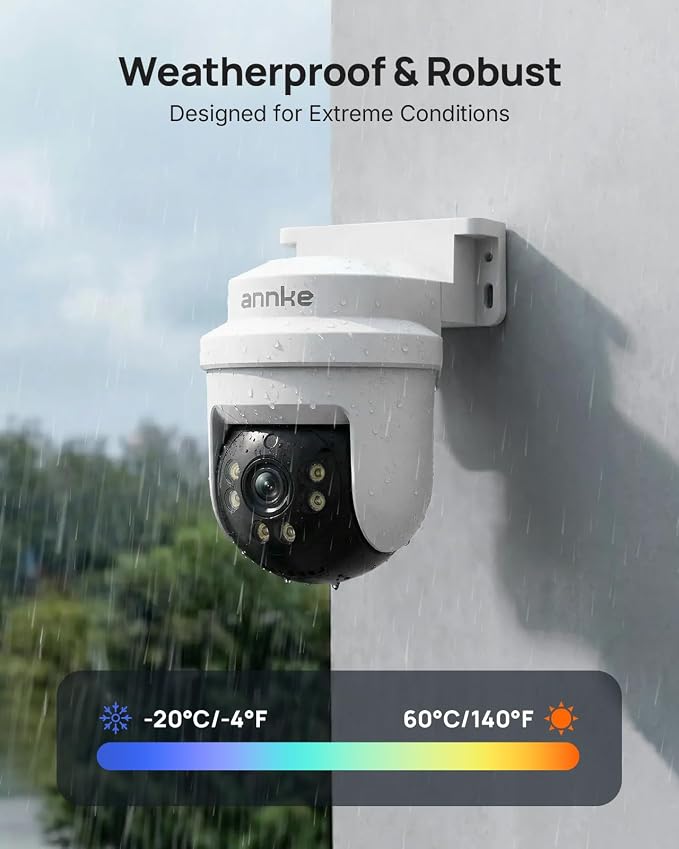 ANNKE 5MP TVI CCTV Home Surveillance Dome PT Camera, Wired Add on Camera - Image 7