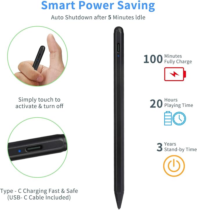 Stylus Pens for Lenovo Yoga Tab Pencil, Active Stylus Pen for Touch Screen - Image 5