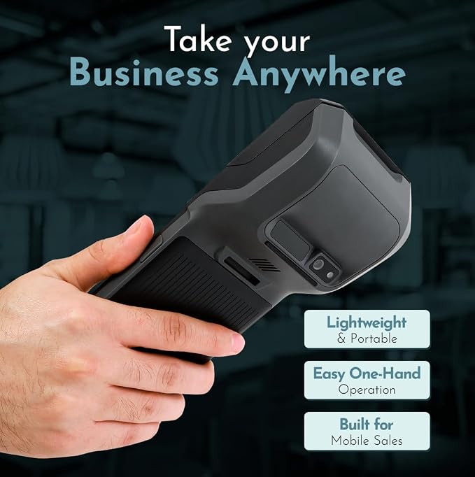 POS PDA H10 Receipt Printer Android 13 and 58mm High Speed Thermal Printer 5.5’ - Image 8