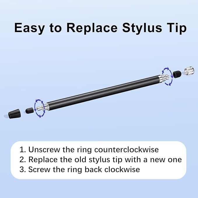Stylus Pen for Touchscreen, ChaoQ 10pcs High Sensitivity and Precision Stylus - Image 4