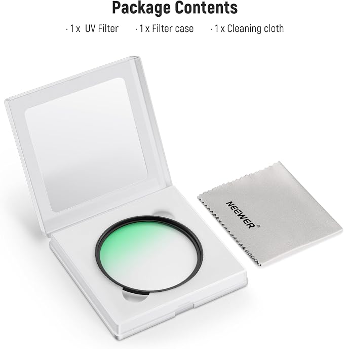 NEEWER 77mm MC UV Protection Filter 24 Layer Multi Resistant Nano Coatings/HD - Image 8