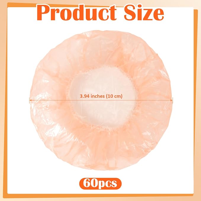 60 Pcs Orange Thicken Plastic Smoke Detector Covers - Image 2
