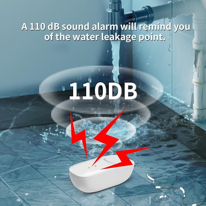 Ultra-Long Range Water Leak Detectors, 2000ft/600m Ultra-Long Range Water Alarm - Image 3