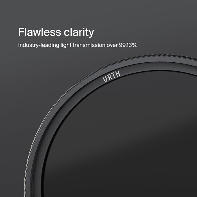 Urth 52mm UV Lens Filter — 30-Layer Nano-Coated, HD Optical Glass UV Camera - Image 3