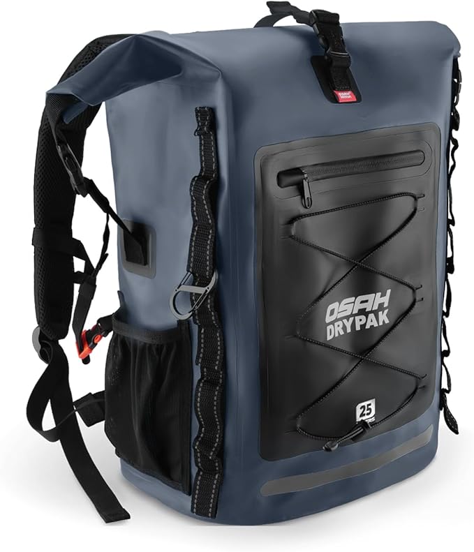 OSAH DRYPAK Waterproof Backpack Dry Bag 25L/35L/55L/85L – Heavy Duty Roll-Top by OSAHDRYPAK