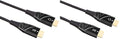 Amazon Basics HDMI Fiber Optic Cable, 18Gbps High-Speed, 48-Bit Color, Slim and by AmazonBasics