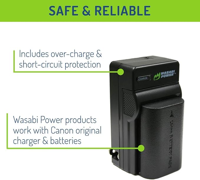 Wasabi Power LP-E6, LP-E6N Battery and Charger - Image 5