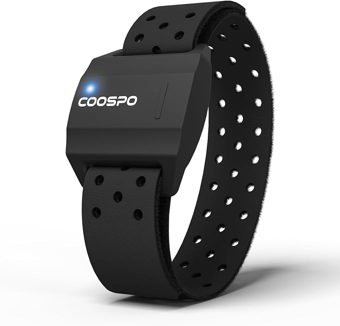COOSPO Armband Heart Rate Monitor, Rechargeable Dual Band IP67 HRM, Compatible - Image 6