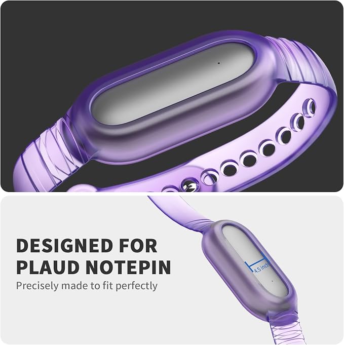 Wristband for Plaud NotePin & NotePin S AI Voice Recorder, Adjustable Wearable - Image 2