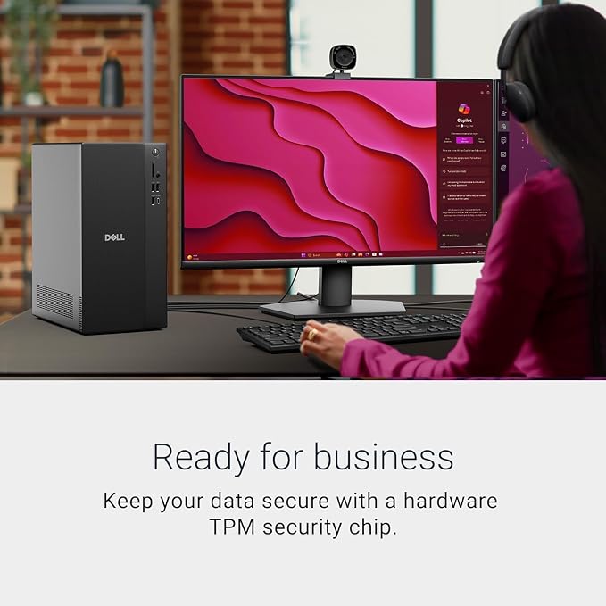 Dell ECT1250 Business Tower Desktop Computer, New OptiPlex Version - Intel Core i9-12900K, (30 MB Intel Smart Cache), 32GB DDR5, 1TB PCIe SSD, Dual 4K Monitor Support, Wired KB & Mouse, Windows 11 - Image 7