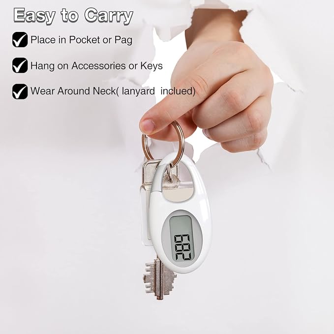 Simple 3D Step Counter, Walking Pedometer, Steps Tracker - Image 5