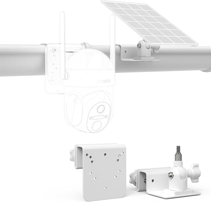 Gutter Mount for SEHMUA RBX-S40/S44/S45/SD22 Solar Outdoor Camera Bracket - Image 9