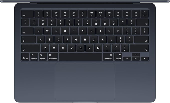Apple 2026 MacBook Air 13-inch Laptop with M5 chip: Built for AI, 13.6-inch Liquid Retina Display, 16GB Unified Memory, 512GB SSD, 12MP Center Stage Camera, Touch ID, Wi-Fi 7; Midnight - Image 2