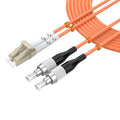 25M/82FT OM1 Fiber Patch Cable, LC/UPC to FC/UPC, 62.5/125μm, 10GB Multimode by lidkew
