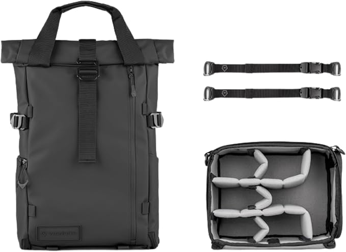 WANDRD PRVKE Rolltop 41L V4 Photography Bundle – Expandable Travel Camera by WANDRD