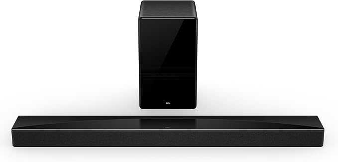 TCL Q75H 5.1.2 Surround Sound Bar with Wireless Subwoofer for Smart TV | Dolby Atmos DTS:X Auto Calibration | 620W Power Bluetooth Home Theater Speaker | App Control & Remote Control | Latest Model by TCL